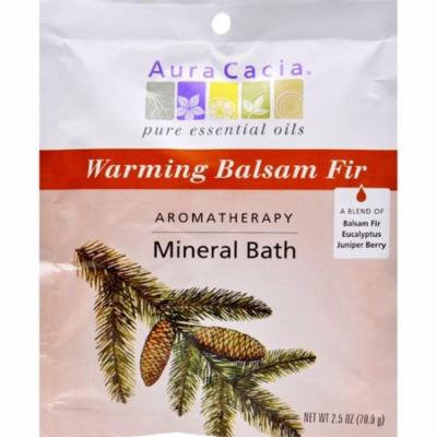Aura Cacia Aromatherapy Mineral Bath Soothing Heat - 2.5 Oz - Pack of 6