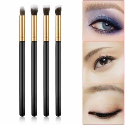 4PCS Makeup Cosmetic Tool Eyeshadow Eye Shadow Foundation Blending Brush Set
