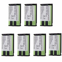 7x Phone Battery For Panasonic KX-TG5423 KX-TG5428 KX-TG5431 KX-TG5432 KX-TG5433