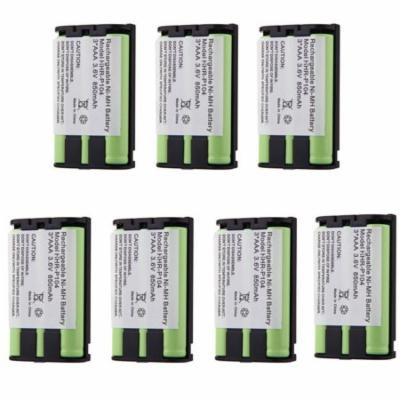 7x Phone Battery For Panasonic KX-TG5423 KX-TG5428 KX-TG5431 KX-TG5432 KX-TG5433