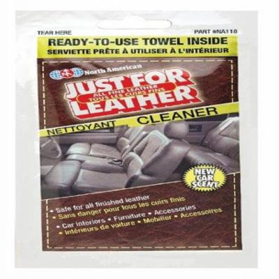 Blue Magic NA118 Just for Leather Cleaner Towelette - Single Pack