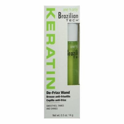 One N Only Brazilian Tech Keratin De-frizz Wand For Hair, 0.5 Oz, 6 Pack