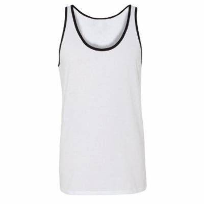 Marilyn Monroe Portrait Blonde Star Men's Tank Top Shirts White / Black Large