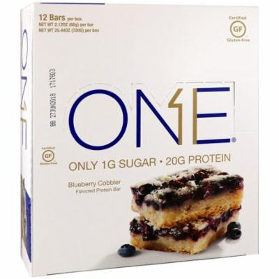 Oh Yeah!, One Bar, Blueberry Cobbler, 12 Bars, 2.12 oz (60 g) Each(pack of 2)