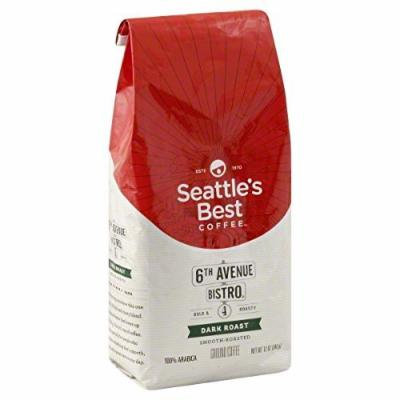 Seattle's Best 6th Avenue Bistro Level 4 Medium Dark Roast Coffee 2Pack (2 LB Each )