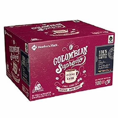 Member's Mark Colombian Supremo Coffee (100 single-serve cups)