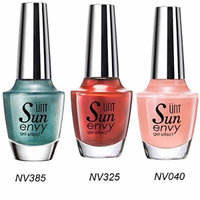 UNT 3 Pcs Gel Effect Nail Polish Quick Dry Nail Lacquer Durability No UV/LED Light Needed 15ml/0.5oz Each (NV385+NV325+NV040) W Free Gift