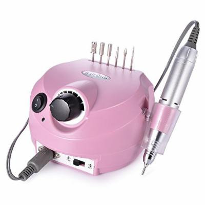 MelodySusie Electric Nail Drill File - 30,000 RPM Professional Manicure Pedicure Drill Kit for Acrylic Nails High-RPM, Low-Noise Low-Heat Nail File Set with Foot Pedal and Drill Bits