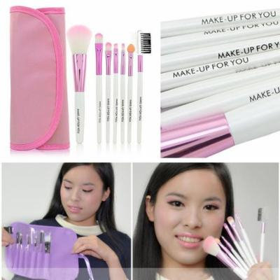 7 pcs Makeup Brushes Kit Set Foundation Eyeshadow Powder Eyebrow Eyeliner Brush Set PESTE