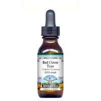 Red Clover Tops - Glycerite Liquid Extract (1:5) - Vanilla Flavored (1 fl oz, ZIN: 428490) - 2-Pack