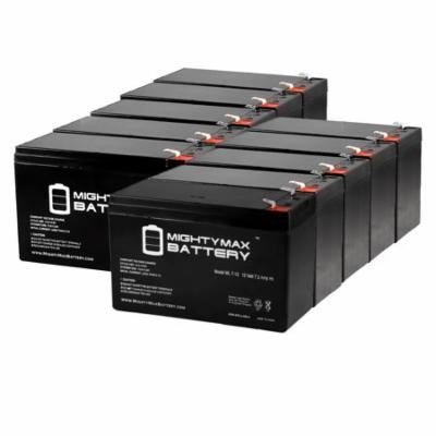 12V 7.2AH SLA Replacement Battery for APC ES 8 650VA BE650R - 10 Pack