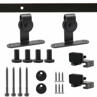 Calhome Mini Sliding Barn Door Track Hardware Kit for Cabinet Closet Single Small Door
