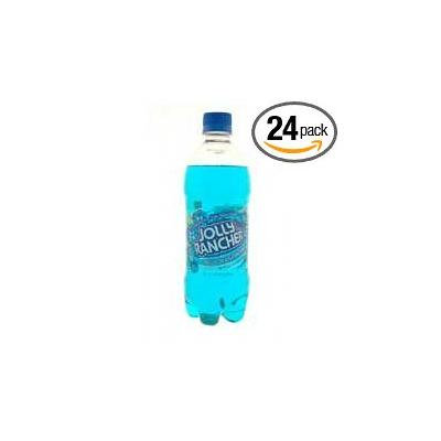 Elizabeth Beverage Jolly Rancher Blue Raspberry Soda, 20 Ounce
