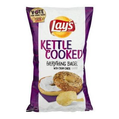 LAY'S® Kettle Cooked Everything Bagel with Cream Cheese Potato Chips