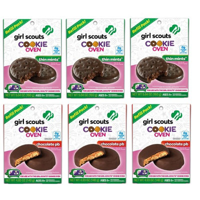 Wicked Cool Toys Girl Scouts Cookie Oven Refill Kit, Set of 6
