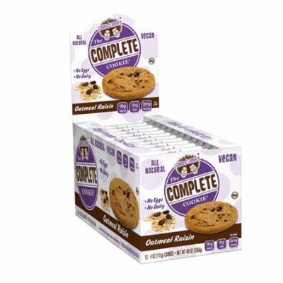Lenny & Larry's, The Complete Cookie, Oatmeal Raisin, 12 Cookies, 4 oz (113 g) Each(pack of 3)