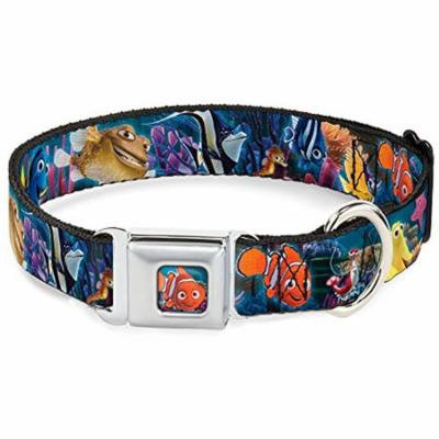 Dog Collar DYHD-Nemo Smiling Full Color - Nemo & Friends Group - Large 15-26