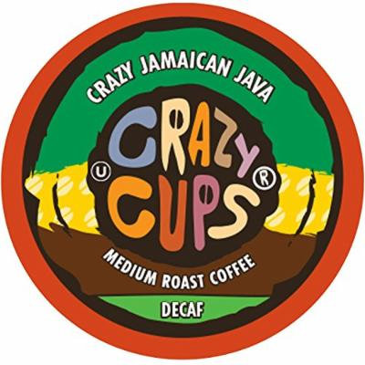 Crazy Cups Flavored Decaf Coffee, for the Keurig K Cups 2.0 Brewers, Crazy Jamaican Java, 22 Count