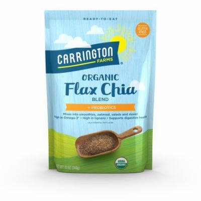 Carrington Farms Organic (Flax Chia Blend, 12.0 Oz, Pack Of 2)