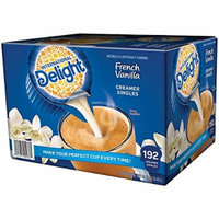 International Delight French Vanilla, 192 Count Single-Serve Coffee Creamers, Special Valuue 2 Pack