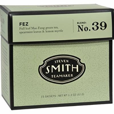 Smith Teamaker Green Tea - Fez - Case of 6 - 15 Bags