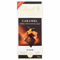 Lindt - Excellence - Dark Caramel with a Touch of Sea Salt - 100g
