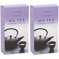 (2 Pack) - Clearspring - Mu Tea Box | 16 Bag | 2 PACK BUNDLE