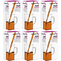 (6 PACK) - Dragonfly Tea - Organic Pu'er Tea | 20 sachet | 6 PACK BUNDLE