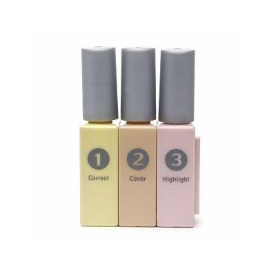 Physicians Formula Talc Free Mineral Correcting Concealer Medium Coverage Cream Formula, Yellow/Light/Pink Trio 7060 0.6 oz