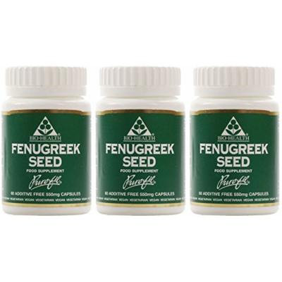 (3 PACK) - Bio Health - Fenugreek Seed | 60's | 3 PACK BUNDLE