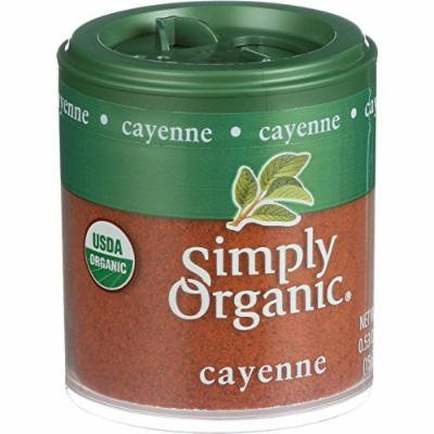 Simply Organic Cayenne Pepper - Organic - 2.89 oz - 95%+ Organic - Gluten Free - Dairy Free - Yeast Free - Wheat Free - Vegan