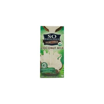 So Delicious Organic Coconut Milk Beverage Unsweetened Gluten Free -- 32 fl oz by SO DELICIOUS