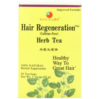 Health King Hair Regeneration Herb Tea, Teabags, 20-Count Box (Pack of 4) by Health King