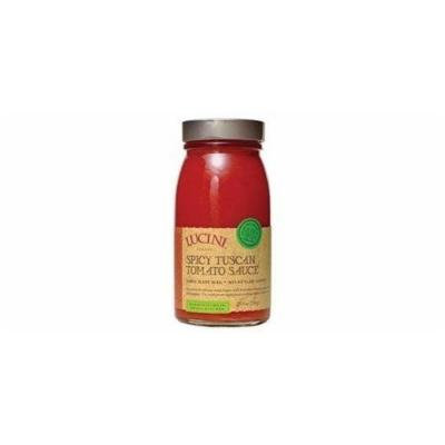 Spicy Tuscan Tomato Sauce 25.50 Ounces (Case of 6) by Lucini Italia
