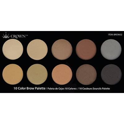 Crown Brush 10 Color Powder Contouring Palette