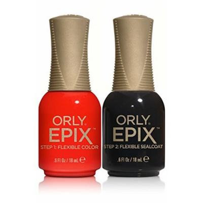 Orly Epix Flexible Color Nail Polish 2-Piece Duo Set - Spoiler Alert & Flexible Sealcoat (2x 18ml) by Orly