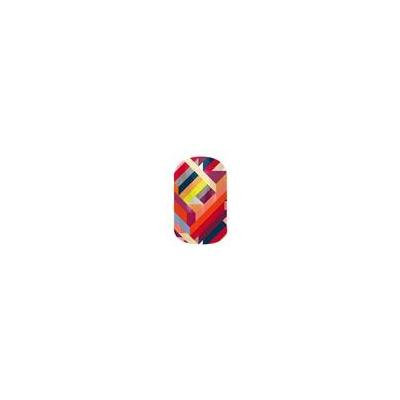 Jamberry Double Crossed Matte Nail Wrap (Full Sheet) Retired / Discontinued Design