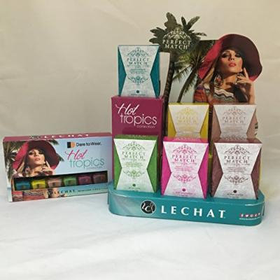 Perfect Match Hot Tropics Collection, 6 Pack + 6 Mini Nail Lacquers