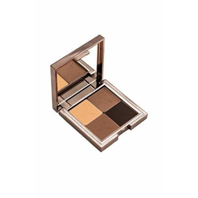 Gallany Cosmetics Eye Shadow Quad Palette, Earth Tone Eyeshadow, Natural Brown Smokey Eye, Shimmering Pigments (Tweed)