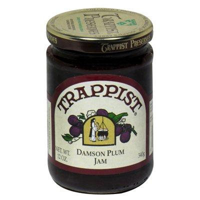 Trappist Jam,Damson Plum 12 Oz (Pack Of 12)