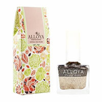 Alloya Natural Non-Toxic, Five-free, Vegan formula Nail Polish, Peel Off & floral scented, 106 Sunset Beach