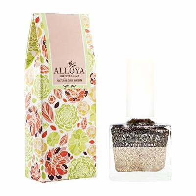 Alloya Natural Non-Toxic, Five-free, Vegan formula Nail Polish, Peel Off & floral scented, 106 Sunset Beach