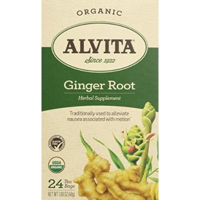 Alvita Teas Organic Herbal Tea Bags Ginger Root by Alvita