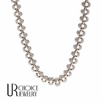 Generic _?_ European _and_ American _Version_of_the_chamber_k_ long _solitary_ silver necklace pendant