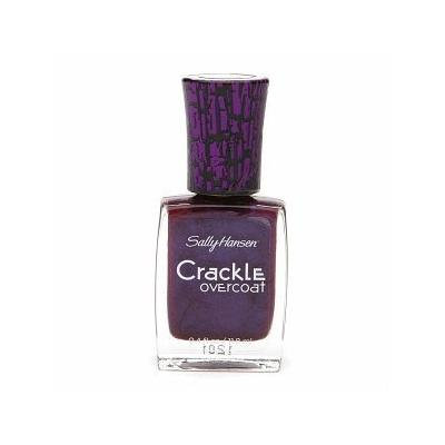 Sally Hansen Crackle Overcoat Nail Polish, Vintage Violet, 0.4 Fluid Ounce by Sally Hansen