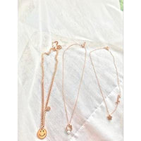 Generic 10_Liu_ rose gold necklace pendant _does_not_fade