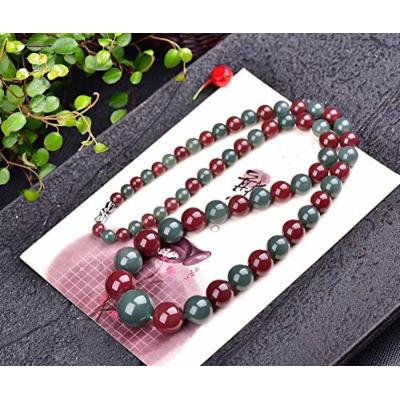 Generic Natural _pretty_ color _purple_ green _Manao_Ta_boutique_ chain necklace pendant