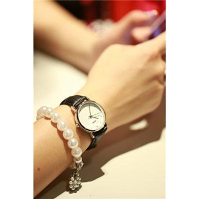 Generic small_number beauty simple_ Belt _couples_ watch