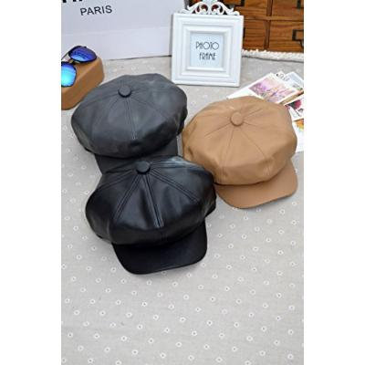 Generic Of__ leather _octagonal_hat.