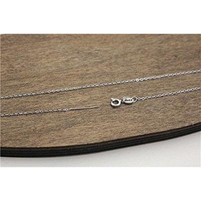 Generic ` s925 silver pearl necklace pendant _fitting_feedthrough_apertures_ chain cross chain _40-55_1.2_cm